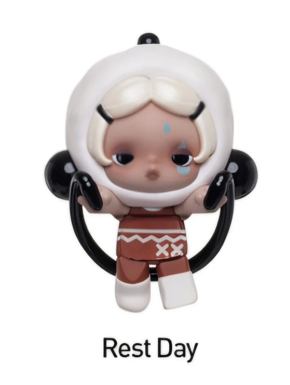 Pop Mart Skullpanda Off Mode Pop Attach- Rest Day